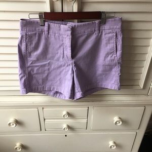 J Crew lavender short NWT